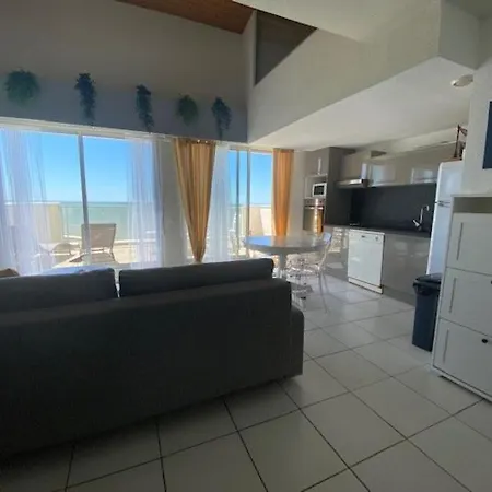 Apartamento Duplex Pour 6 Avec Vue Océan, Balcon Et Garage Privatif - Fr-1-494-131 Royan