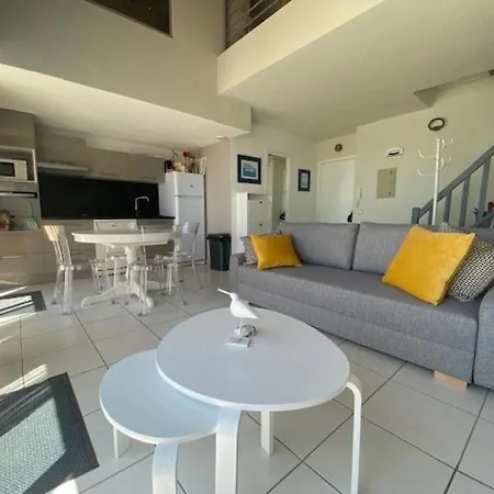 Apartamento Duplex Pour 6 Avec Vue Océan, Balcon Et Garage Privatif - Fr-1-494-131