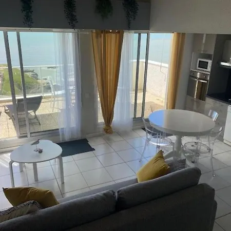 Lejlighed Duplex Pour 6 Avec Vue Ocean, Balcon Et Garage Privatif - Fr-1-494-131 Royan